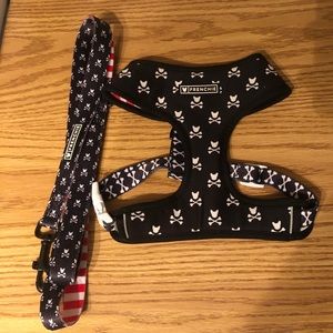 Frenchie Bulldog Harness & Leash -Large